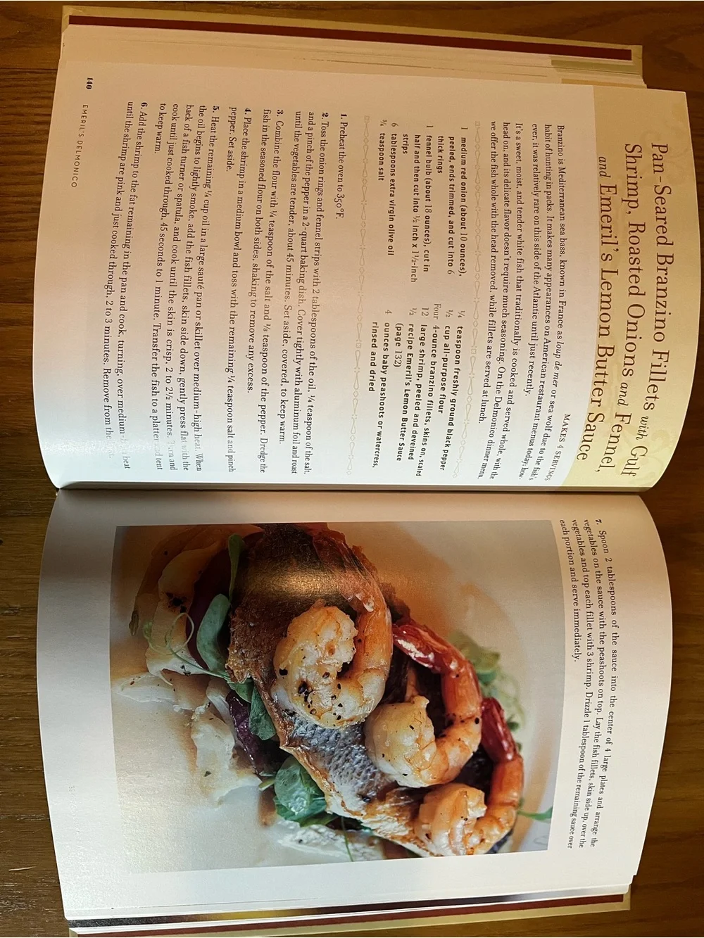 Emeril’s Delmonico Cookbook